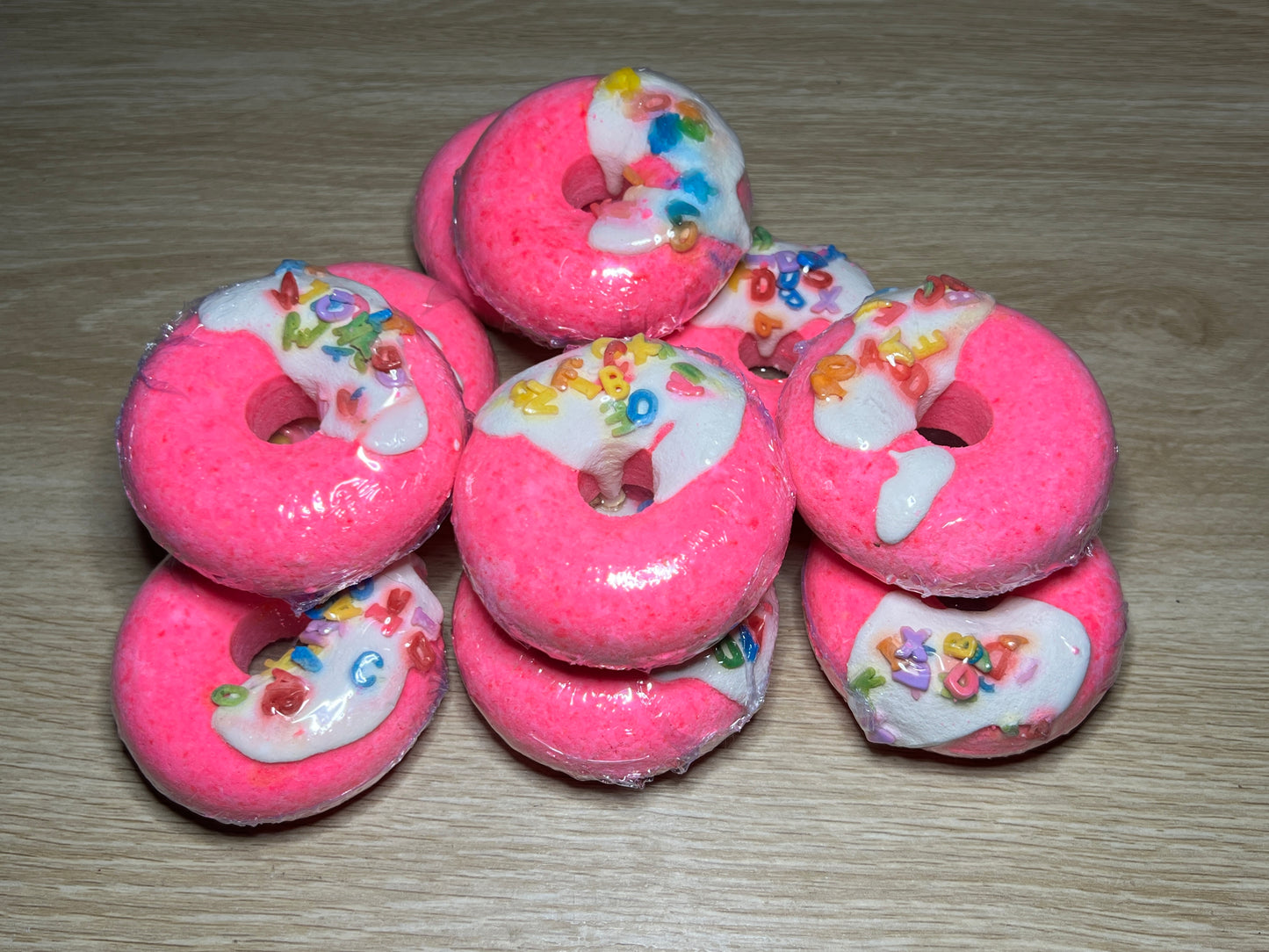 Alphabet Donut Bath Bombs x10 (Special)