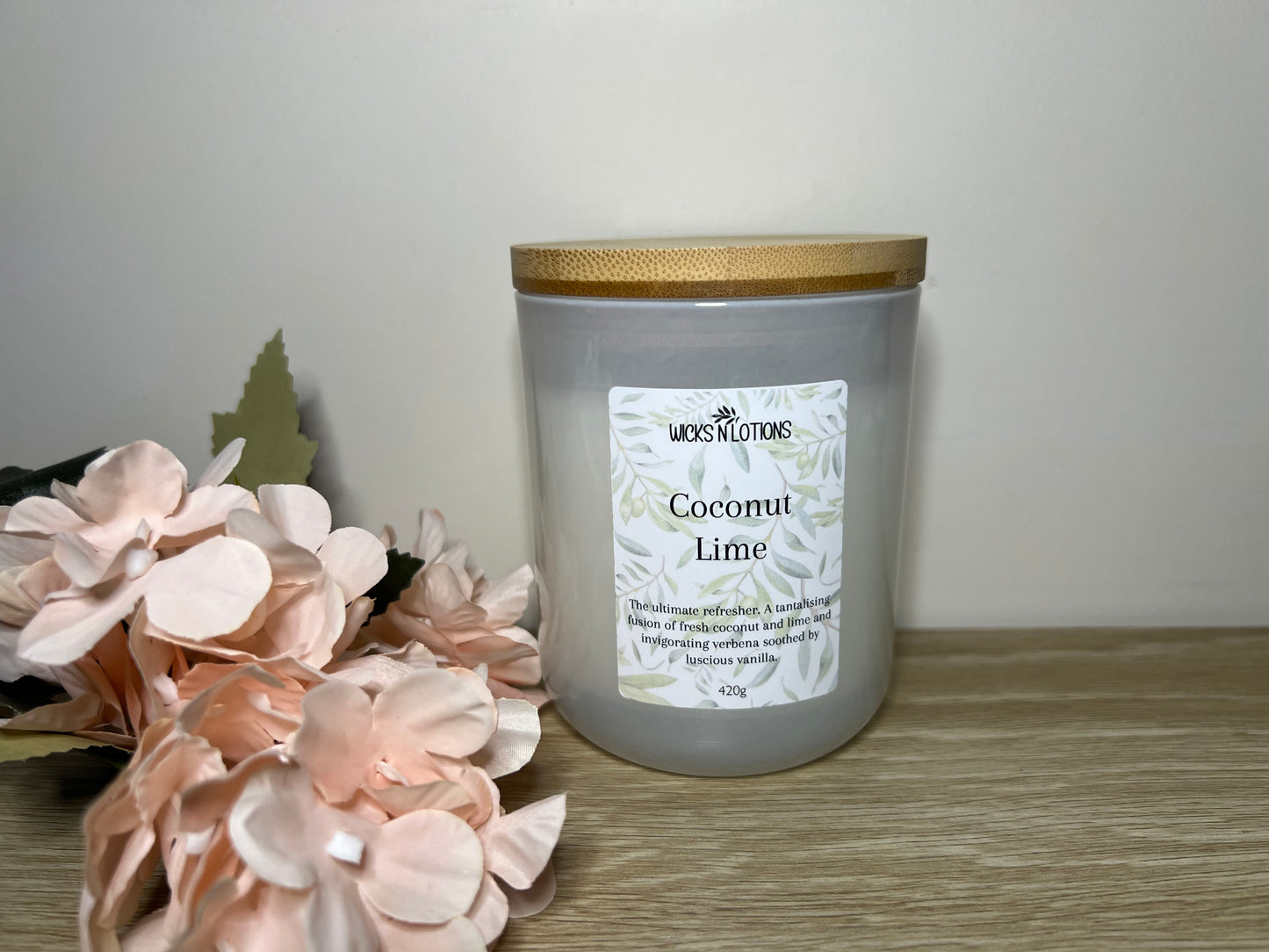 Coconut Lime Large Candle