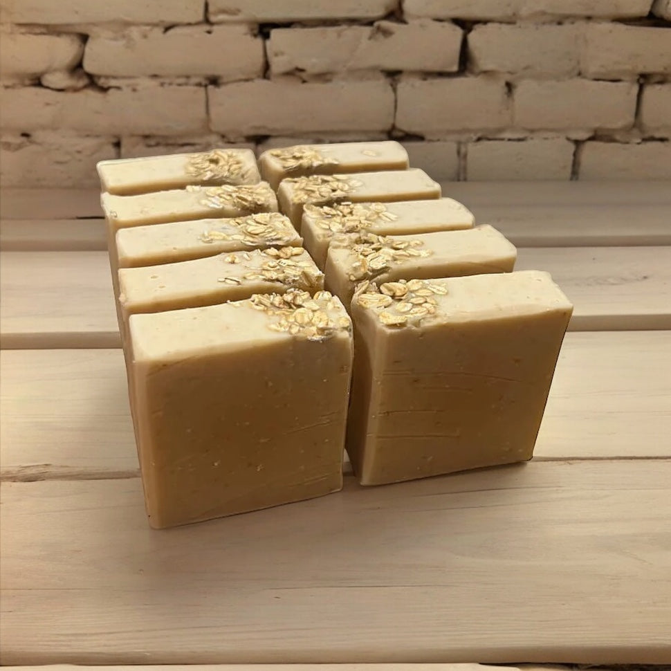 Honey Oat Goats Milk Soap Loaf