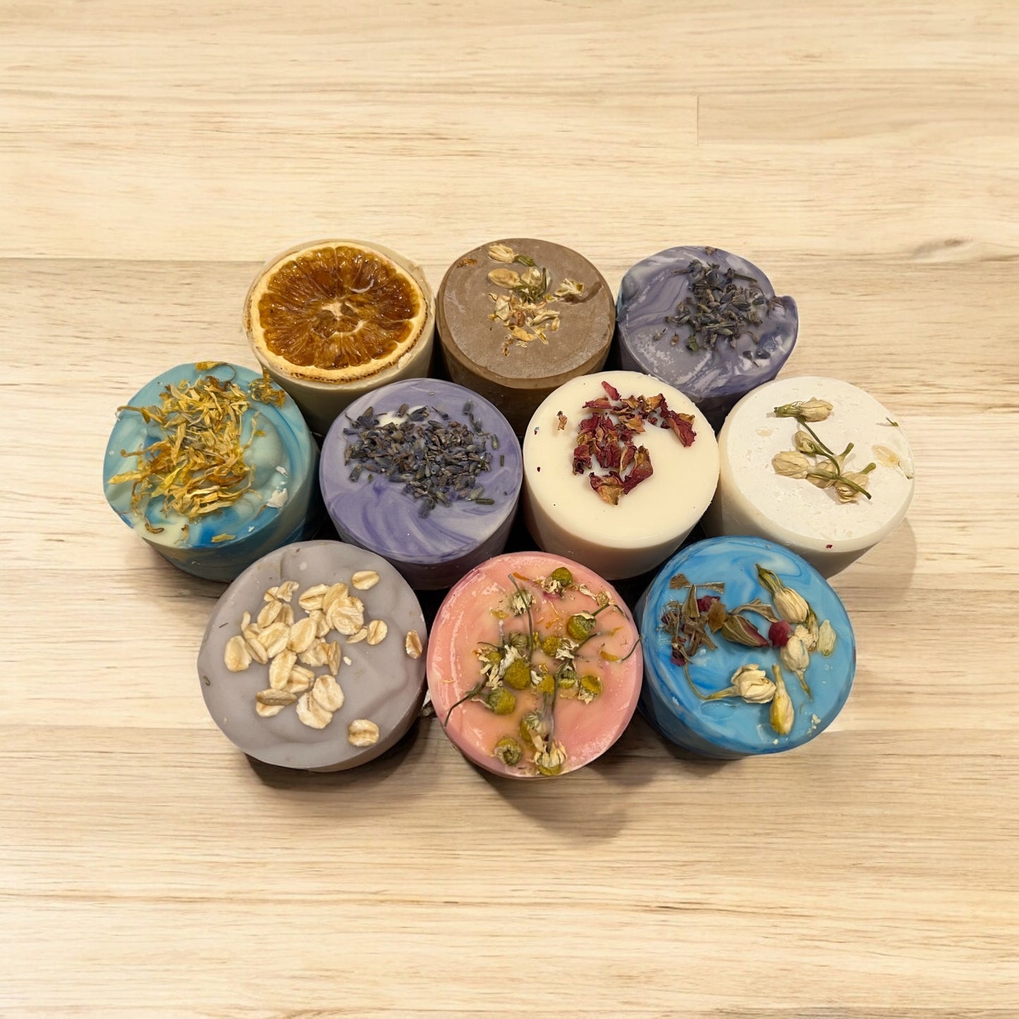 Mixed Lot #10 Round Soaps