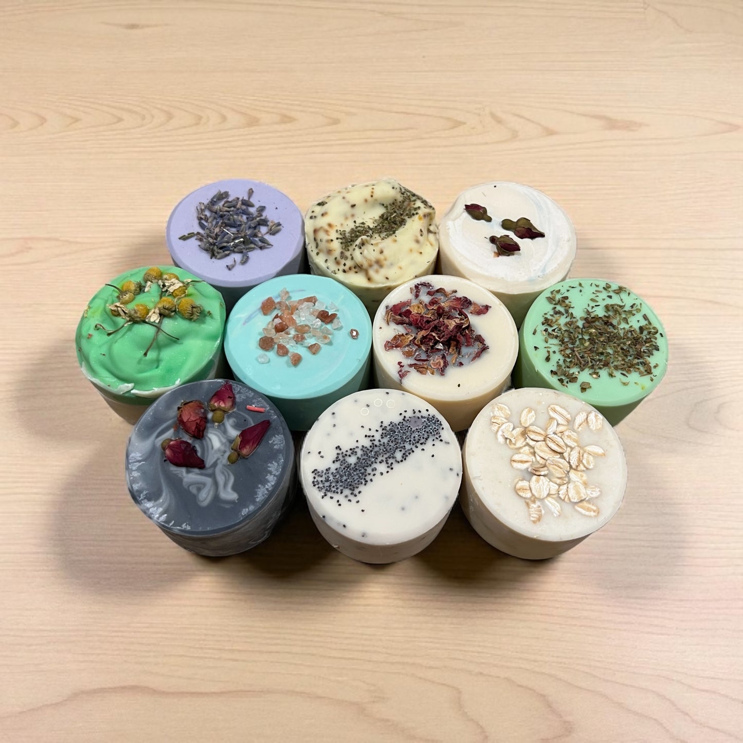Mixed Lot #12 Round Soaps