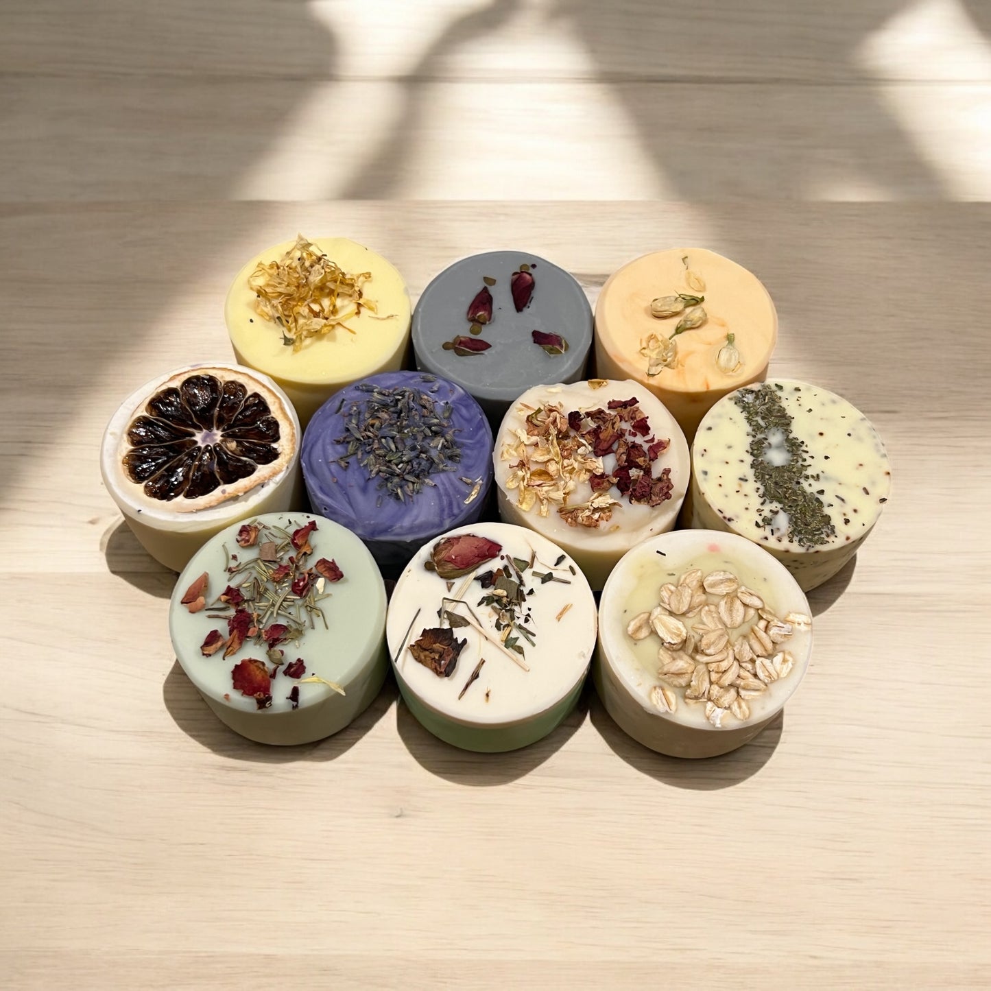 MIxed Lot #8 Round Soaps