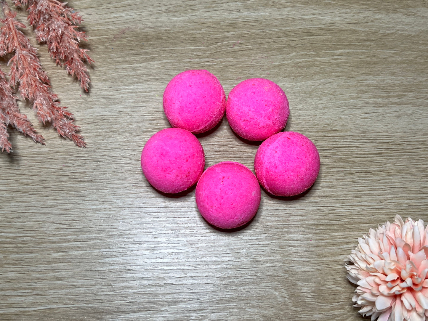 Strawberry Mini Bath Bombs x20