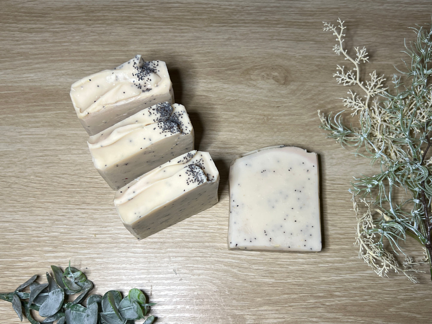 Poppyseed Scrub Vegan Soap Loaf