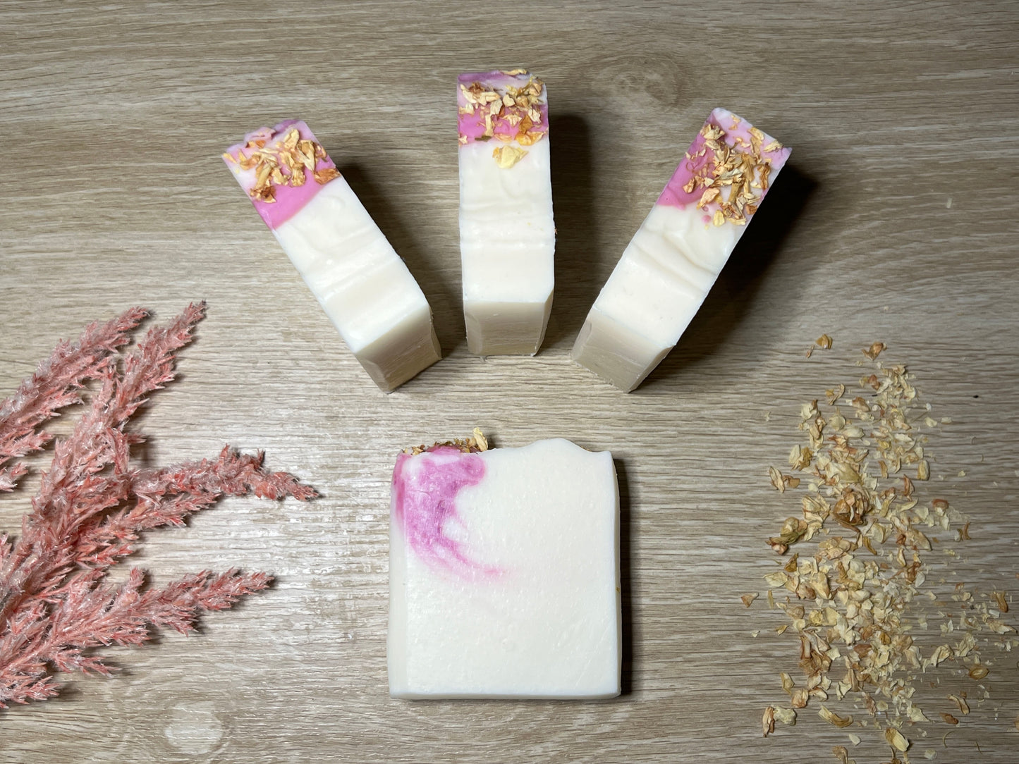 Pretty In Pink Vegan Soap Loaf