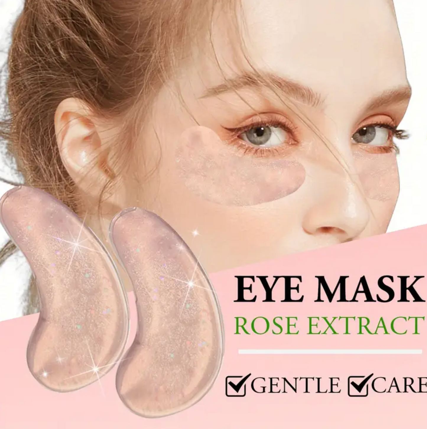 Rose and Collagen Eye Mask