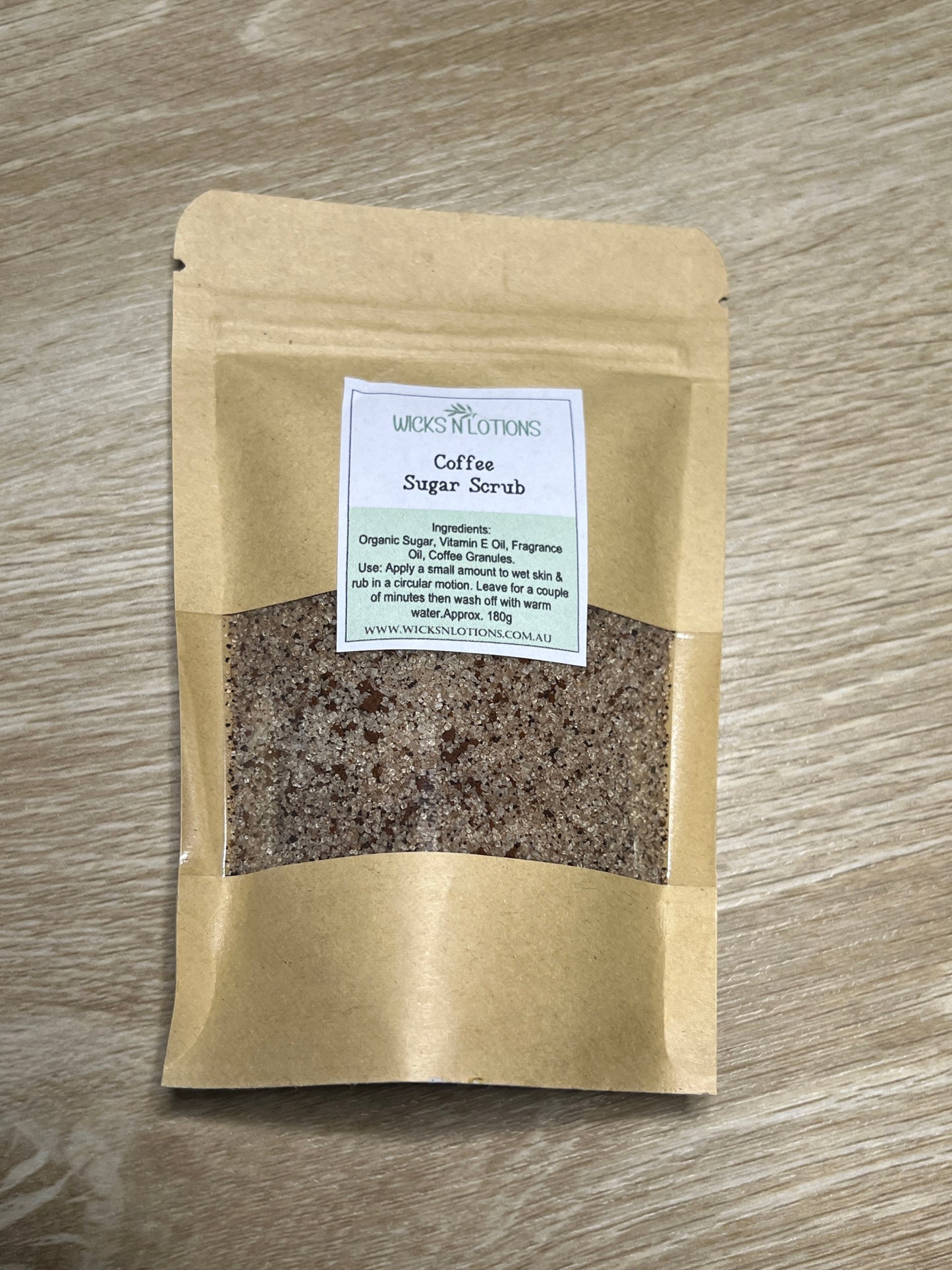 Coffee Sugar Scrub