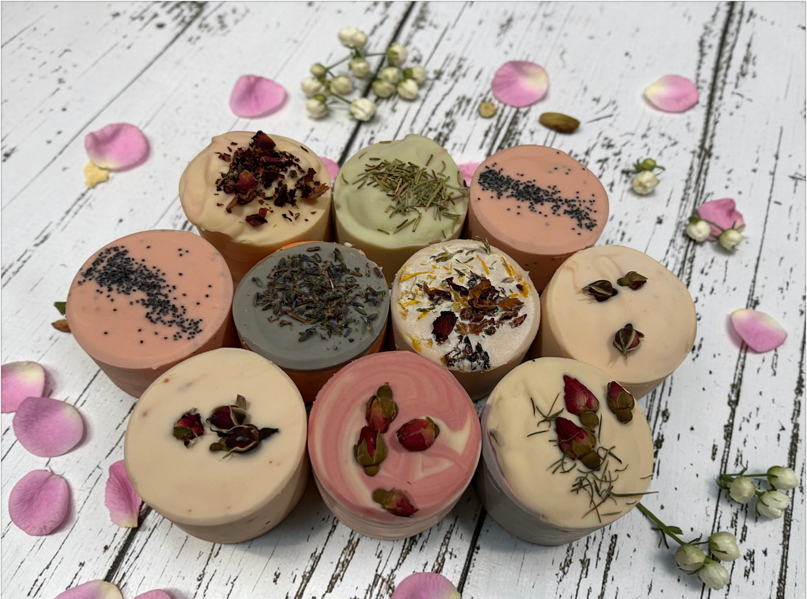 Mixed Lot #10 Round Soaps
