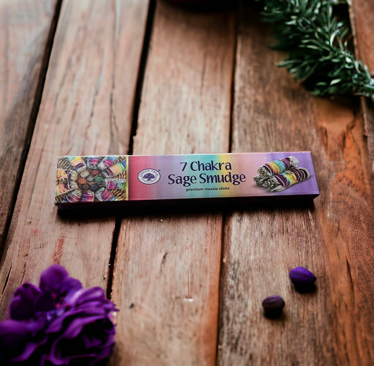 Chakra Sage Smudge Incense Sticks