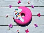 Alphabet Donut Bath Bombs x10