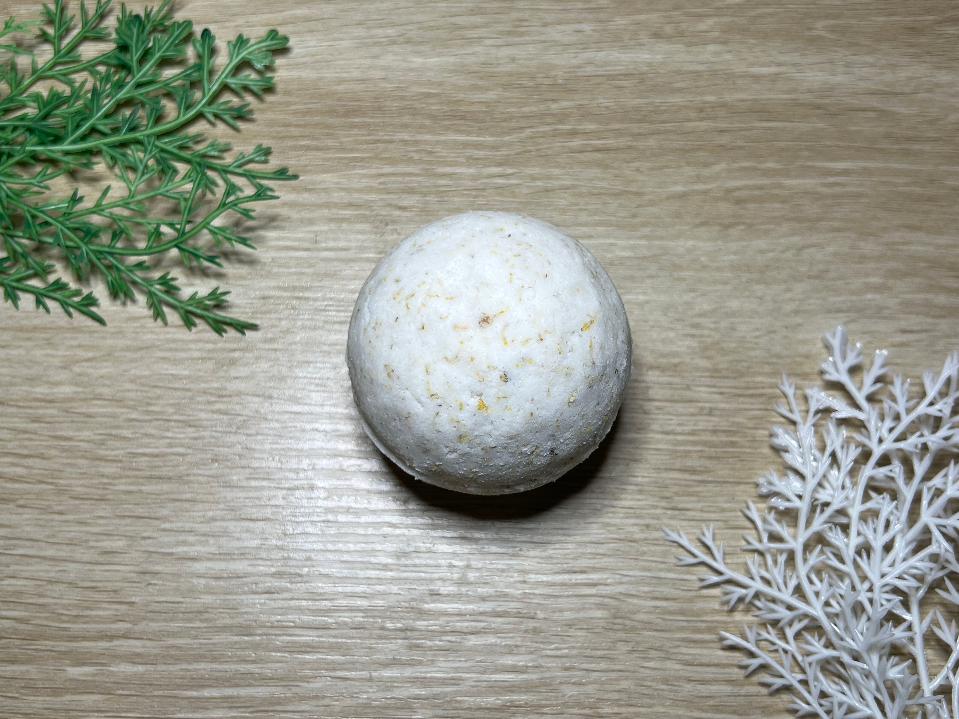 Chamomile White Botanical Bath Bomb