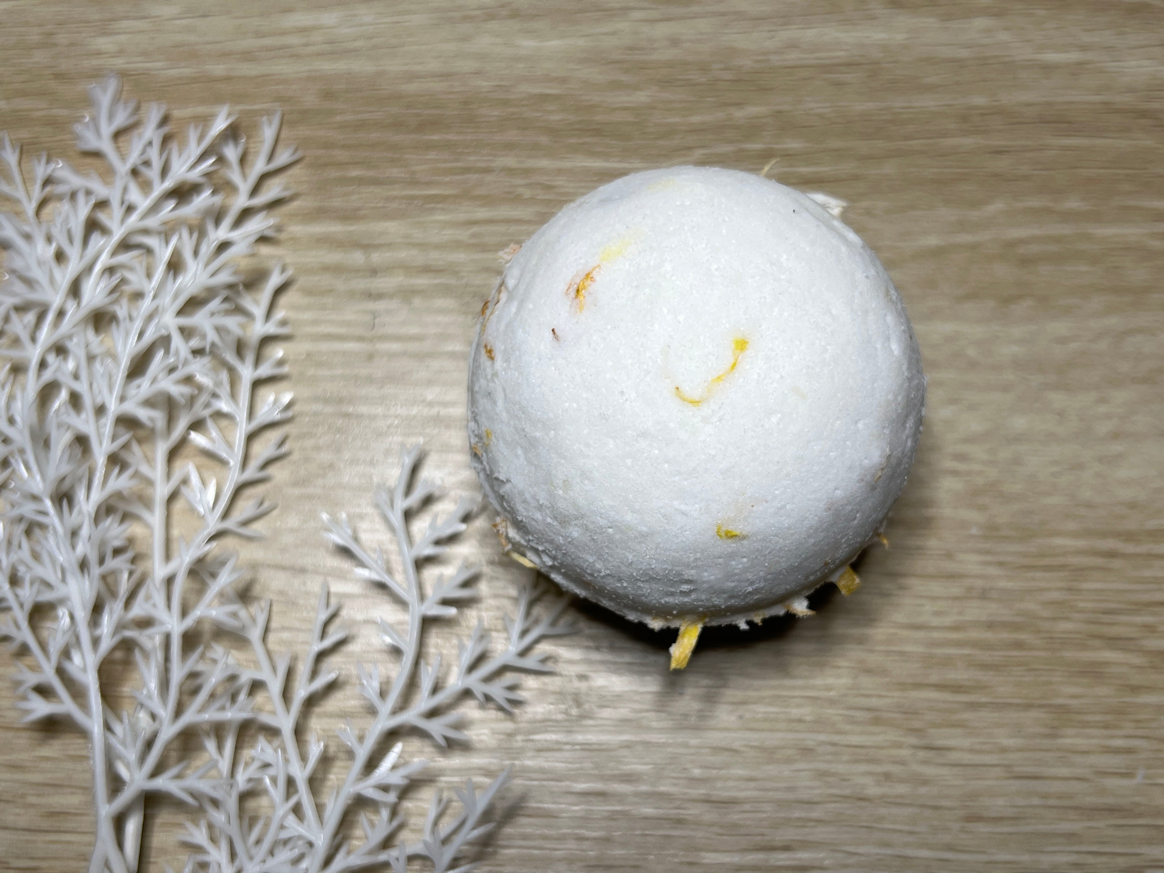 Lemon Calendula Botanical Bath Bomb