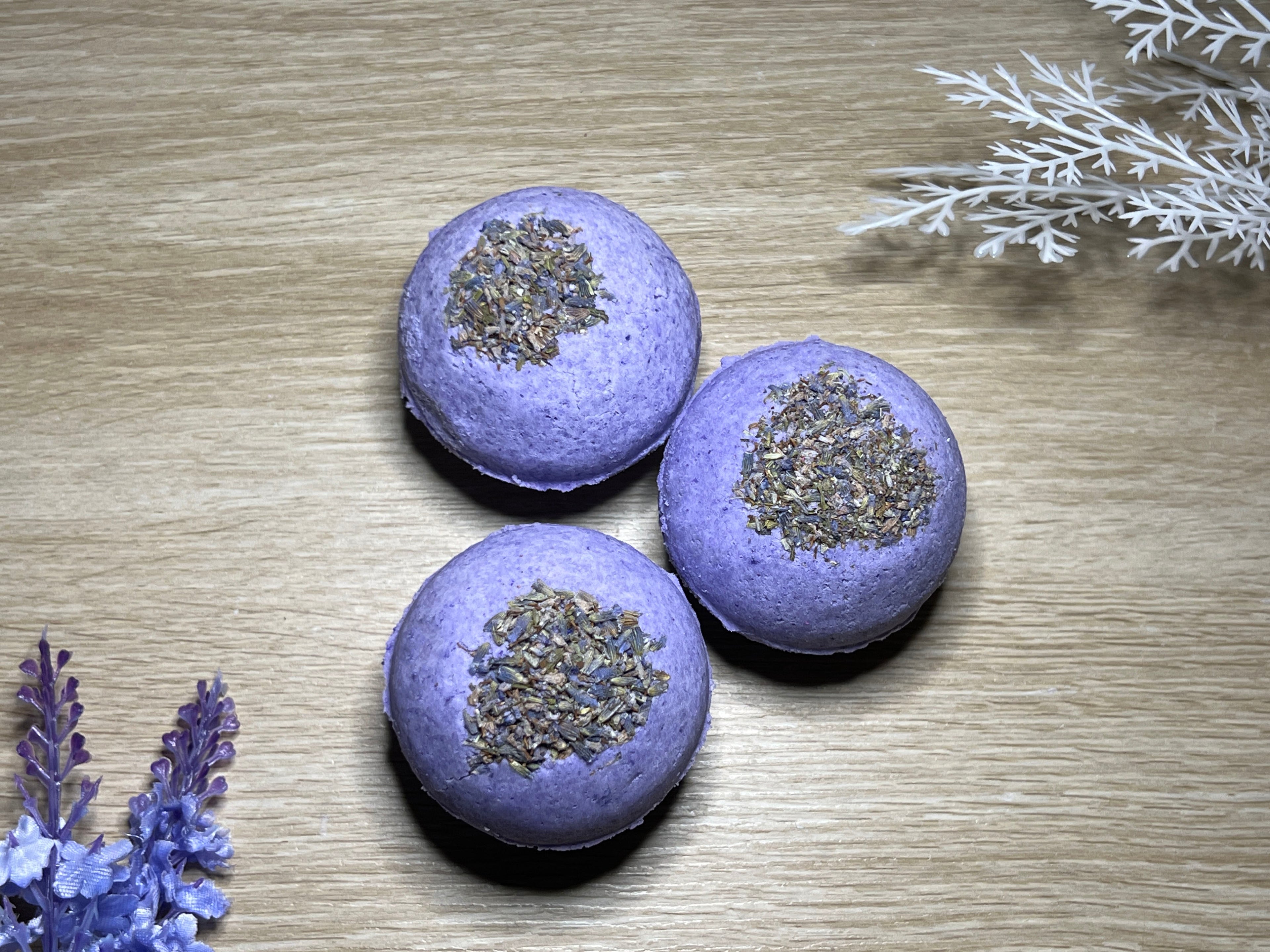Lavender Botanical Bath Bombs x10