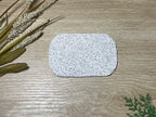 White BPA-Free Soap Savers Pad