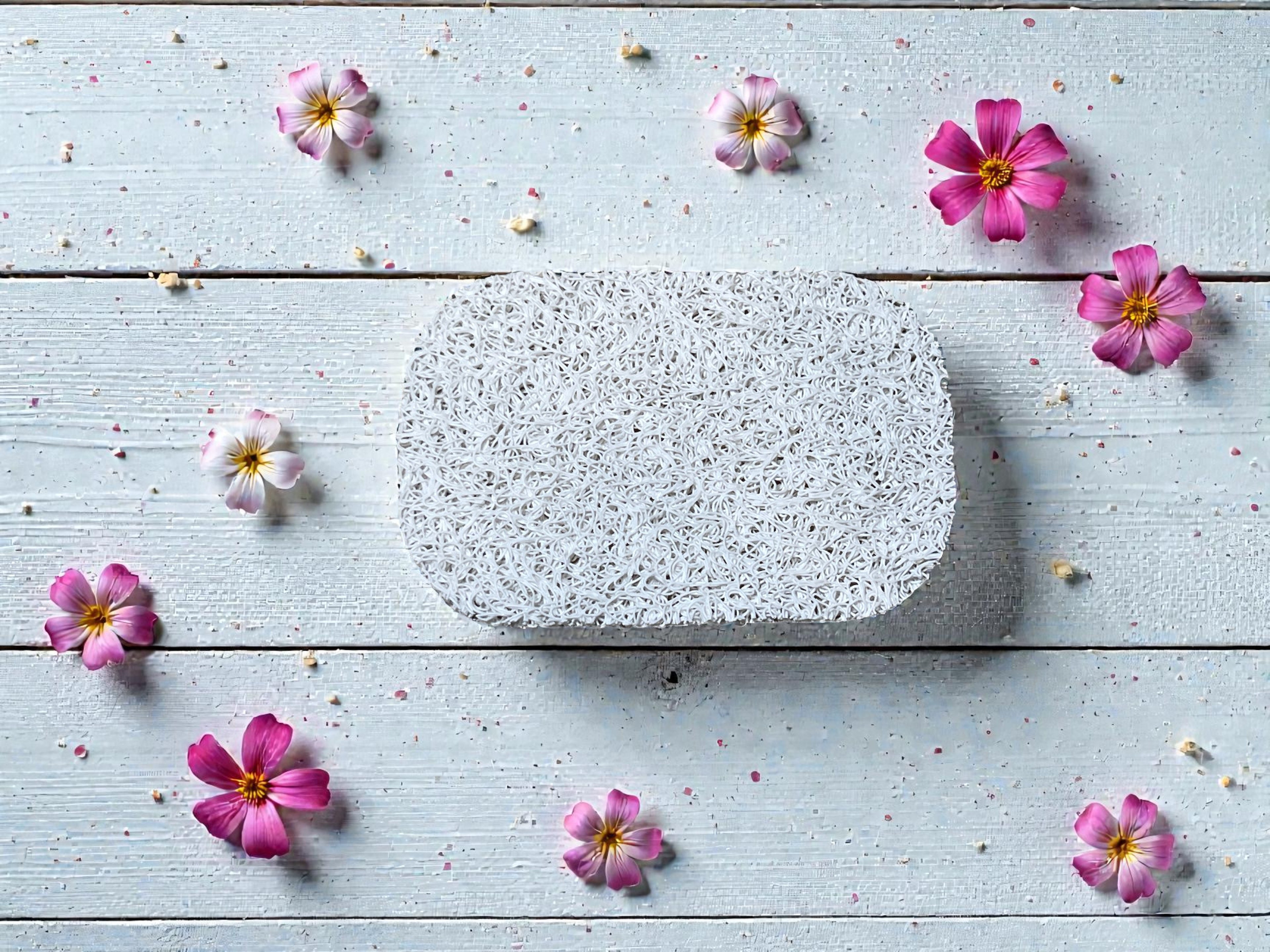 White BPA-Free Soap Savers Pad