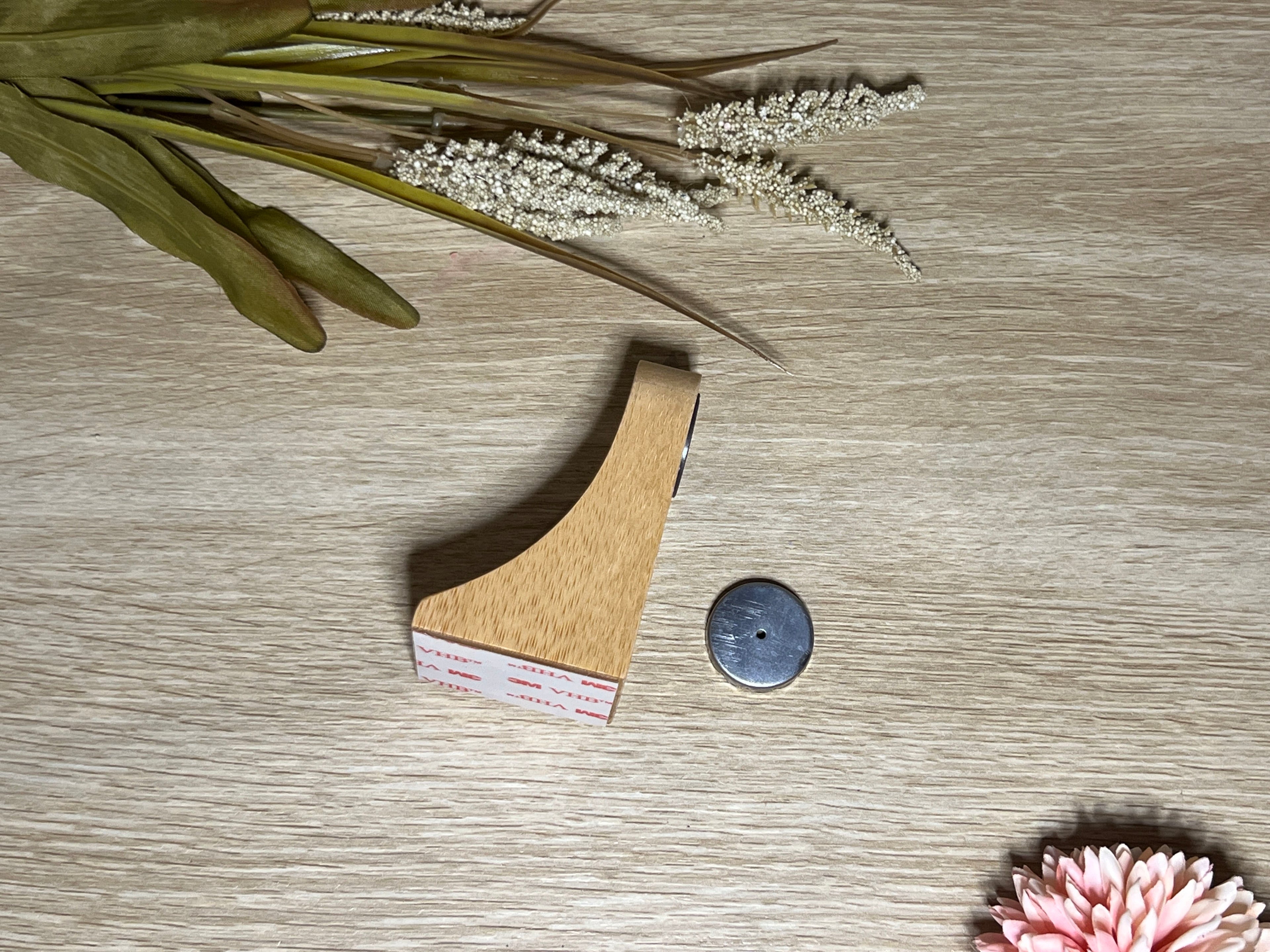 Bamboo Air Dry Magnetic Bar Holder x20