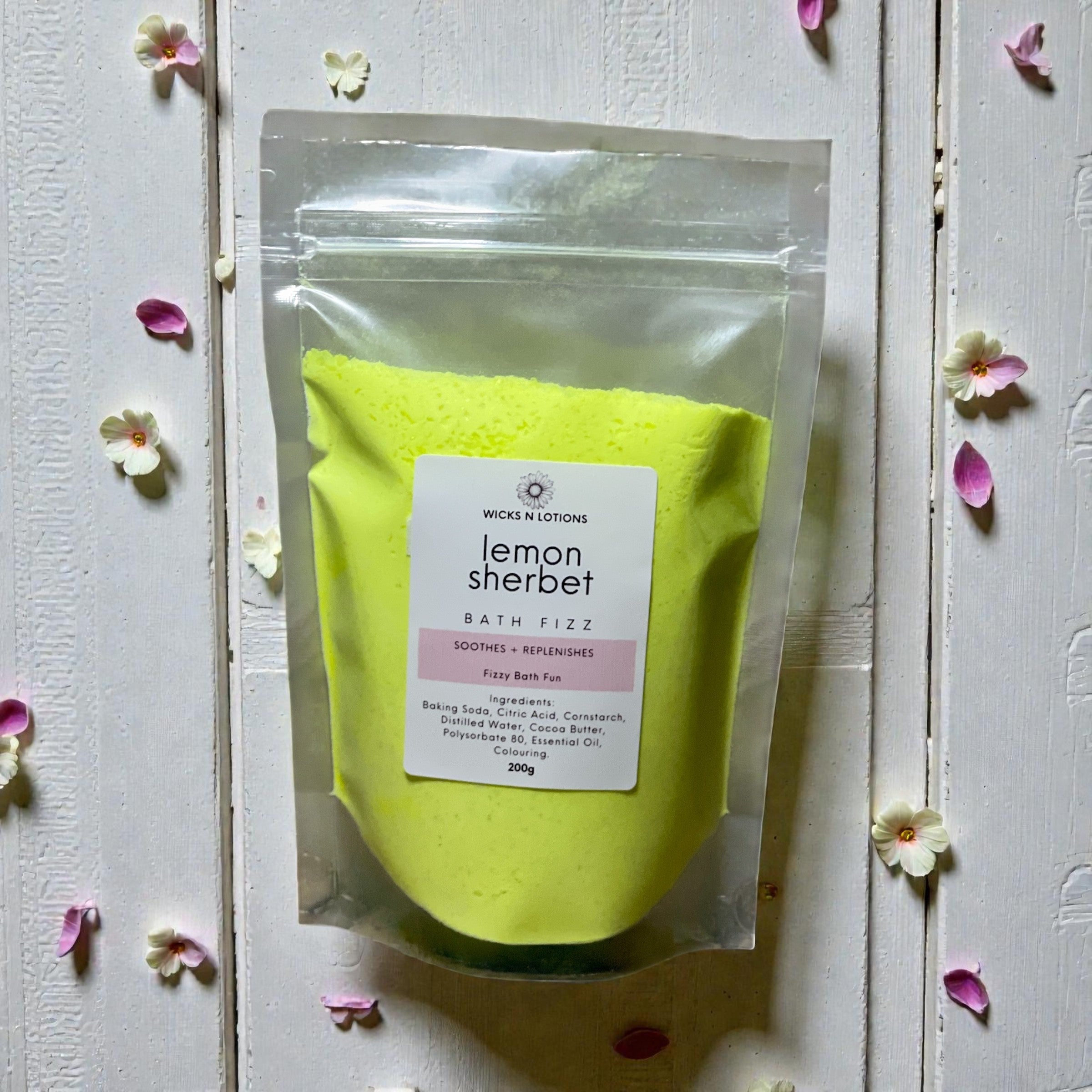 Lemon Bath Fizz (Special)