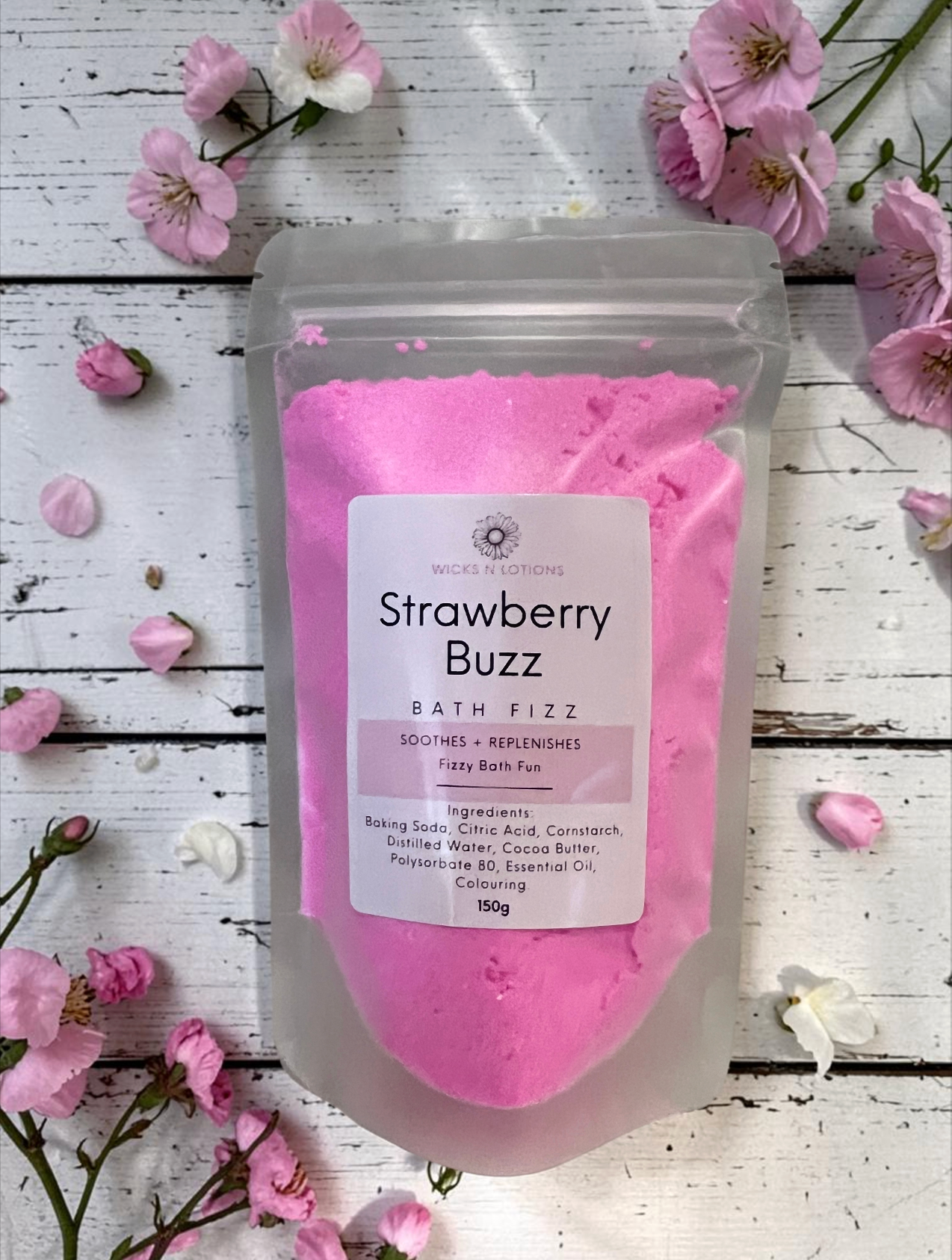 Strawberry Bath Fizz (Special)