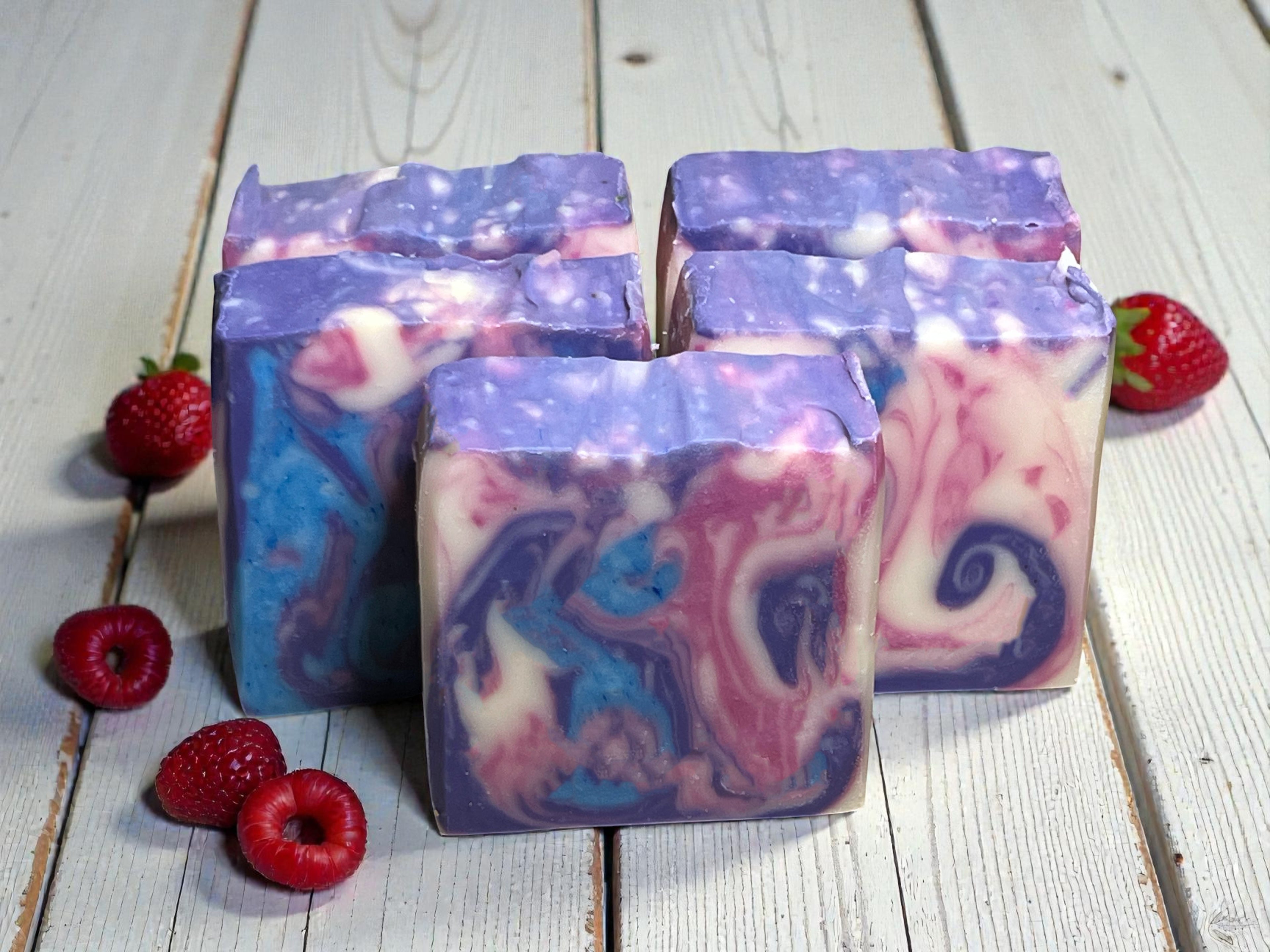 Berrylicious Vegan Soap Loaf