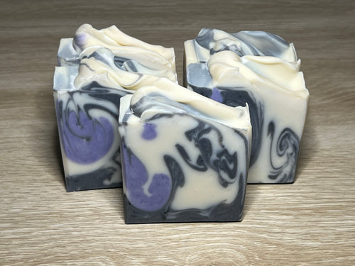 Blackberry Lavender Vegan Soap Loaf