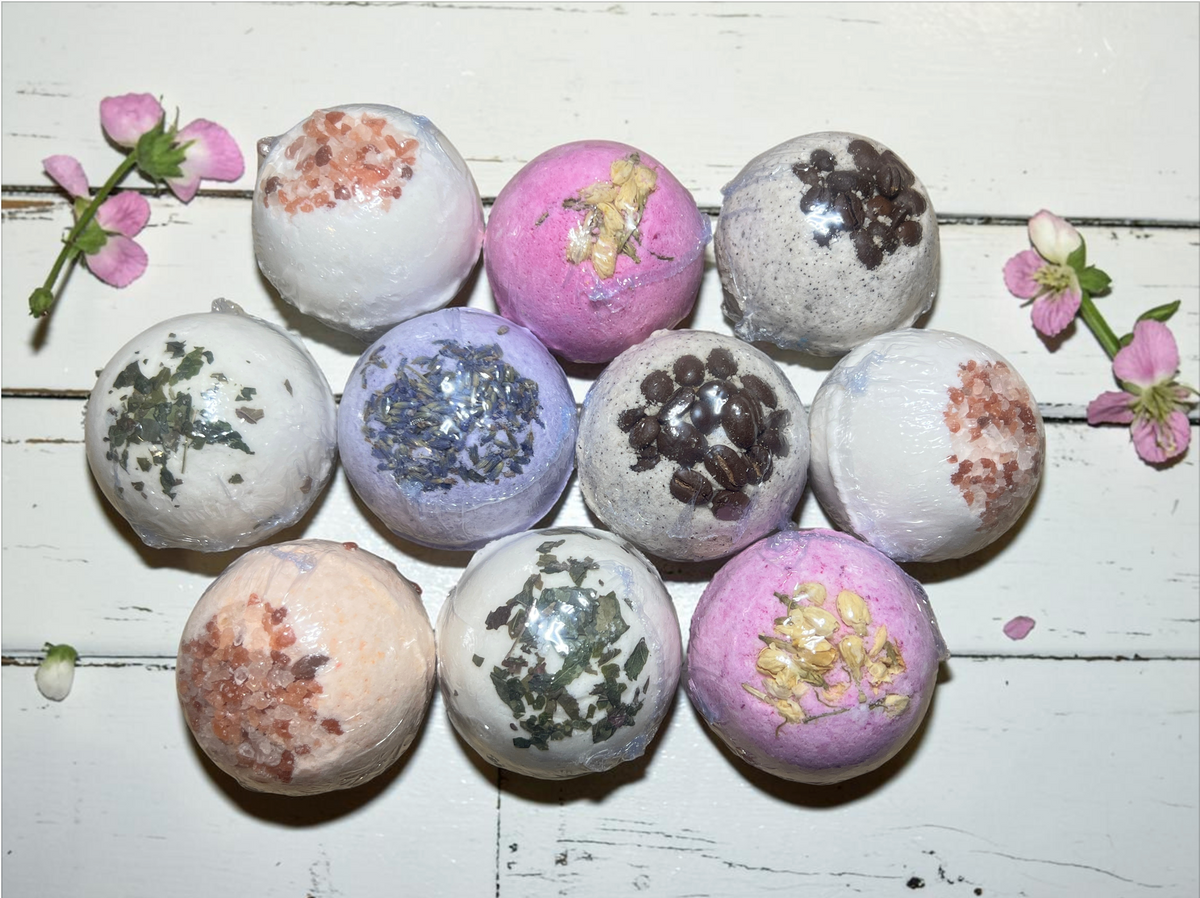 Mixed Botanical Coloured Bath Bombs #2