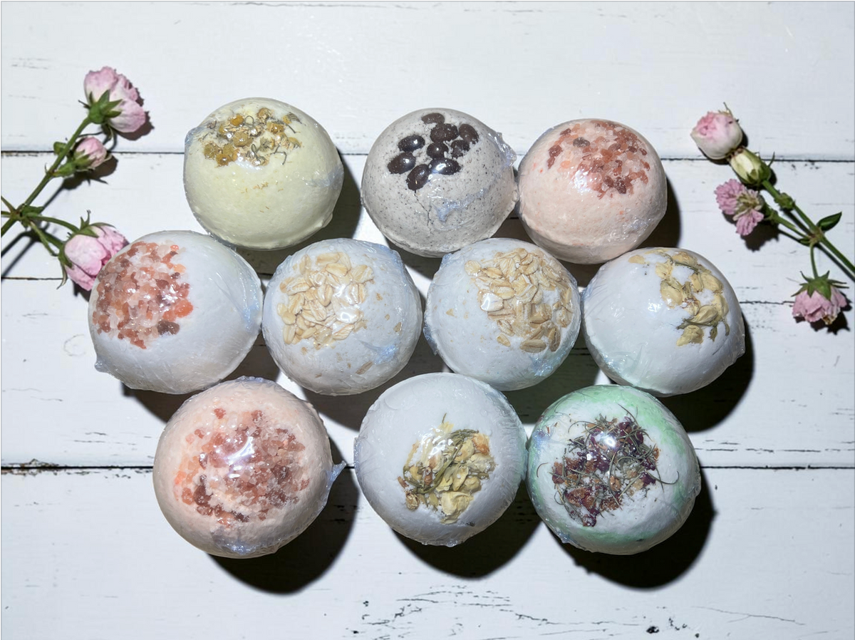 Mixed Botanical Coloured Bath Bombs #4