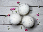 Botanical White Bath Bombs x10