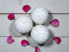 Botanical White Bath Bombs x10
