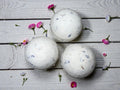 Very Berry Botanical White Bath Bombs x10
