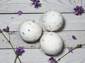 Lavender Botanical White Bath Bombs x10