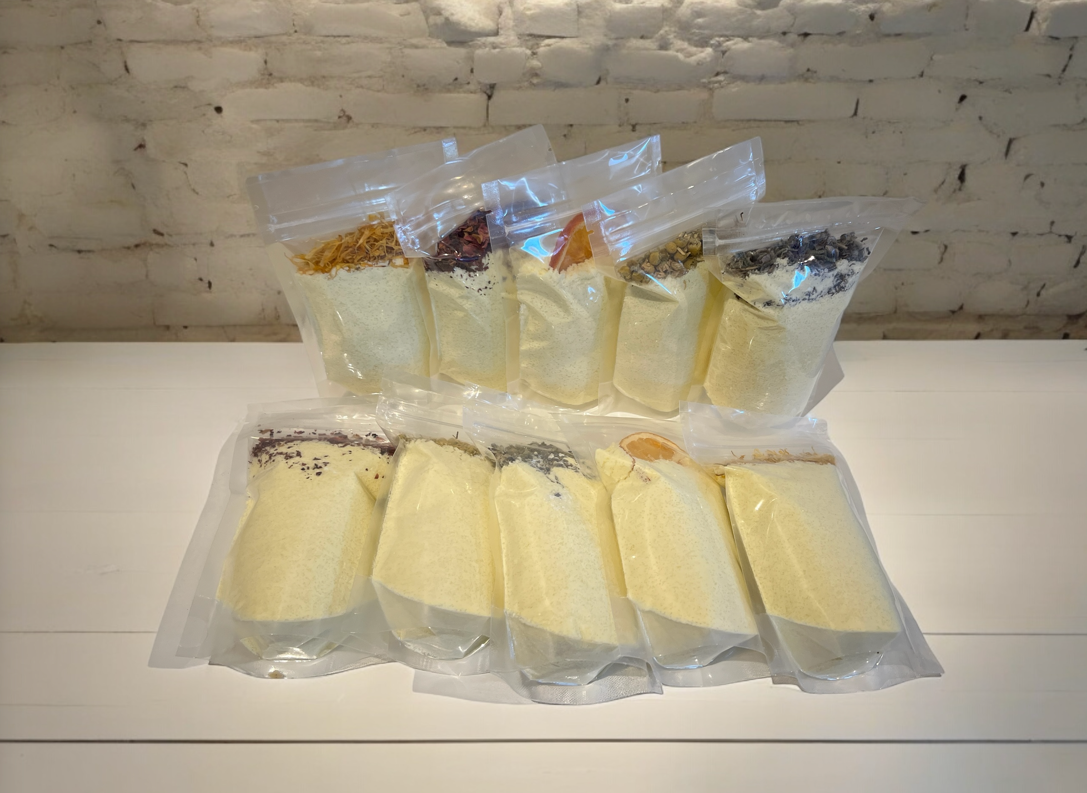 Goats Milk Mixed Bath Soaks x10