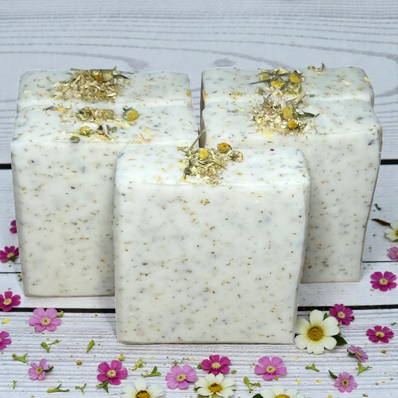 Chamomile Goats Milk Soap Loaf