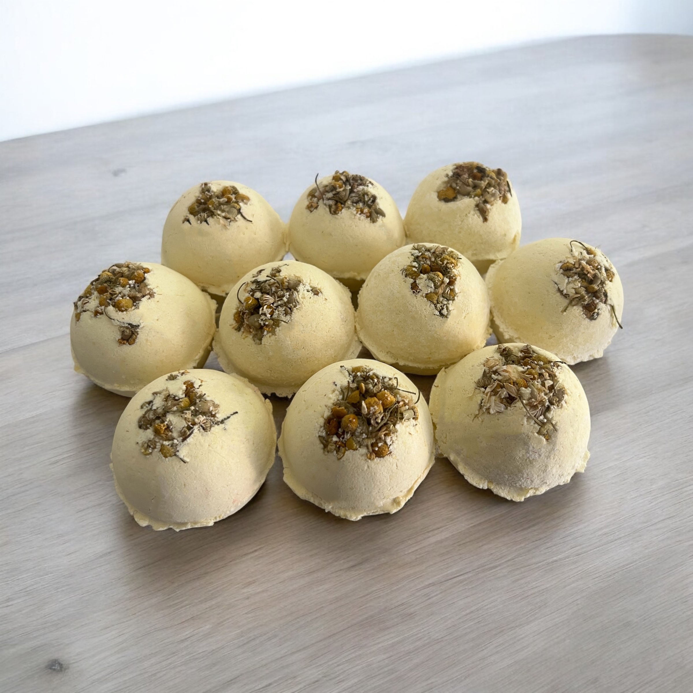 Chamomile Botanical Bath Bombs x10
