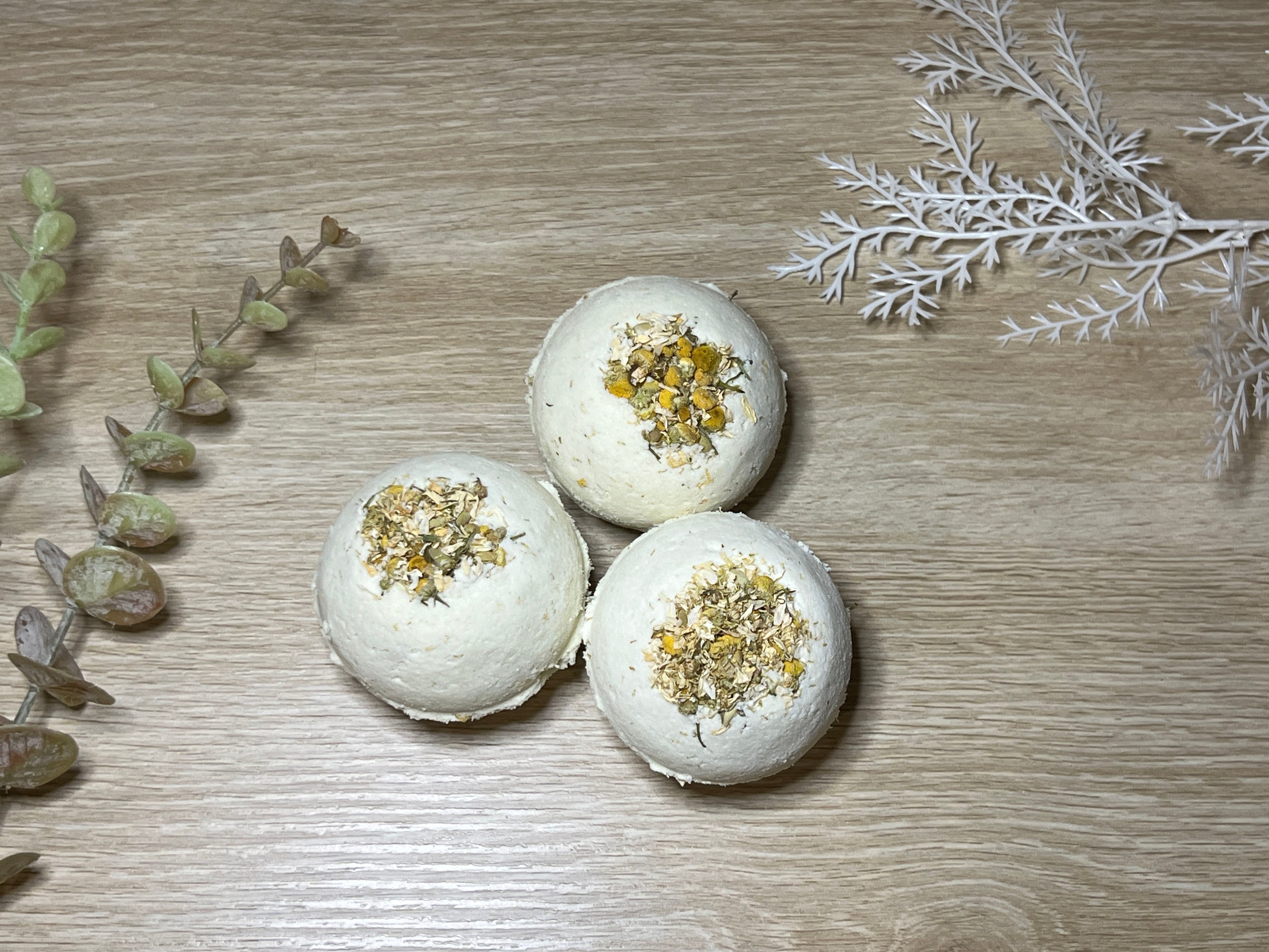 Chamomile Botanical Bath Bombs x10