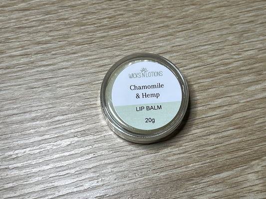 Chamomile & Hemp Vegan Lip Butter