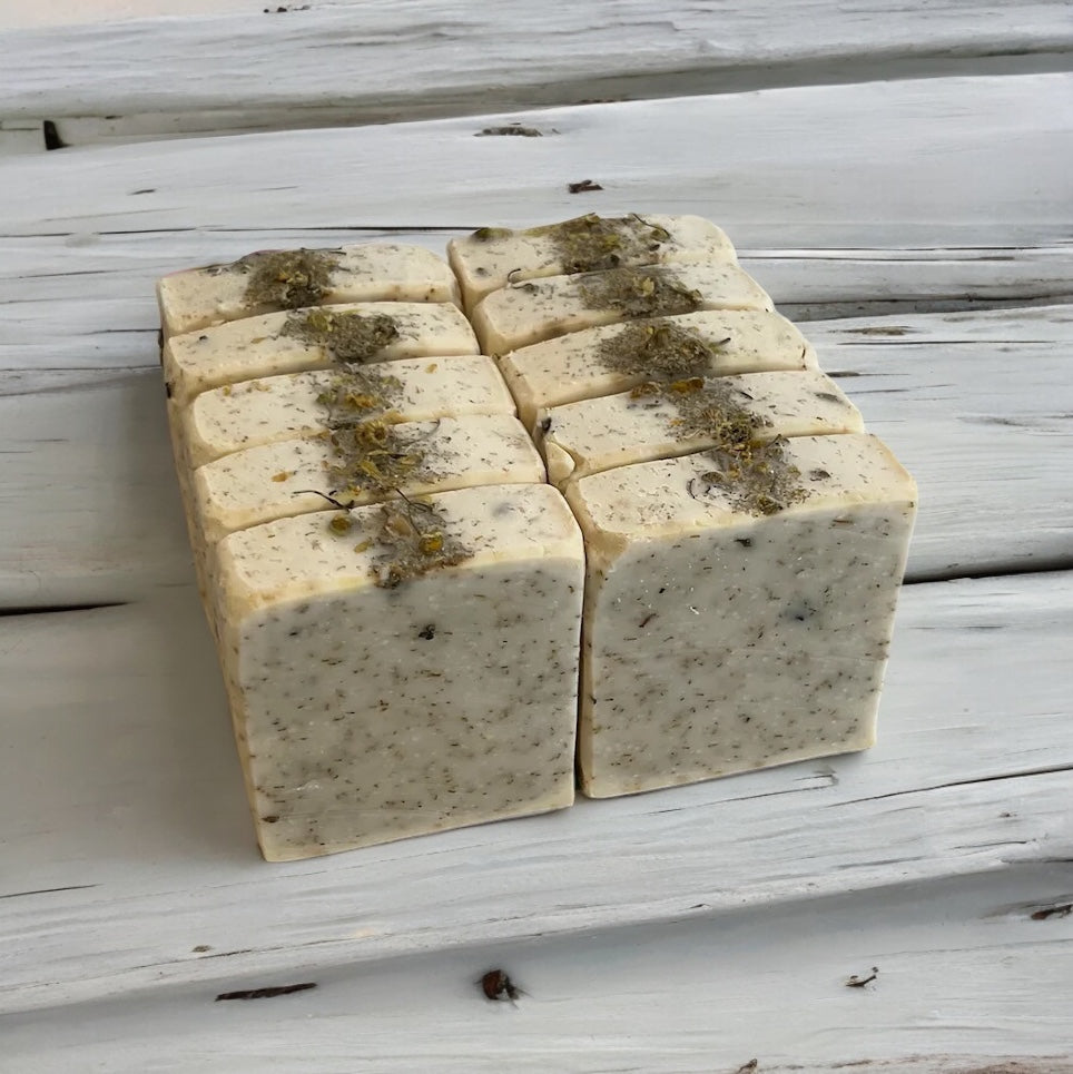 Chamomile Goats Milk Soap Loaf