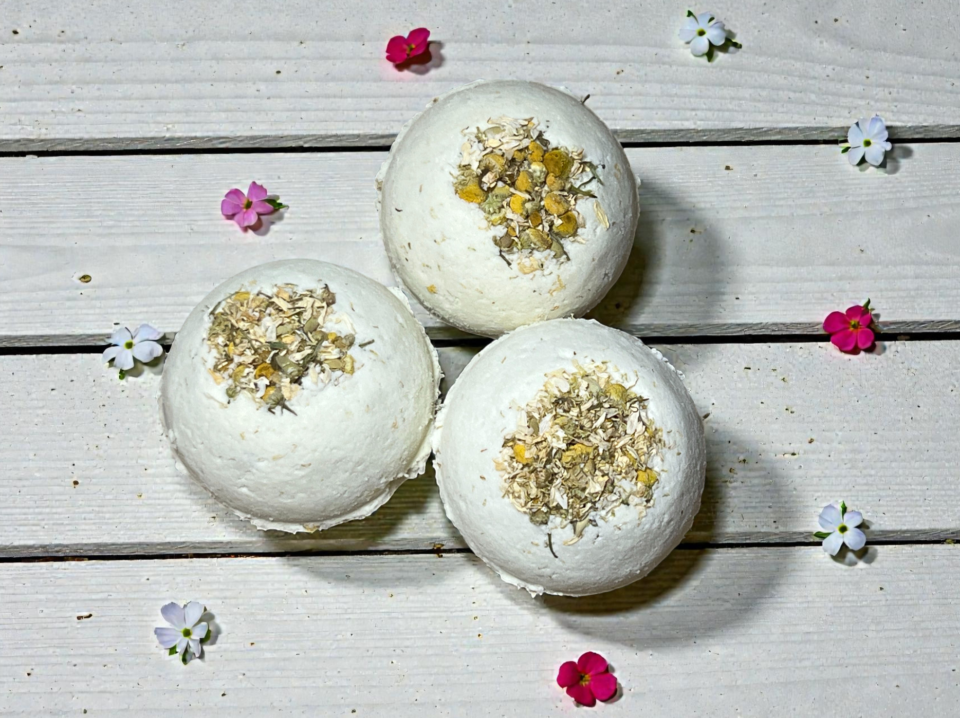 Chamomile Botanical Bath Bombs x10