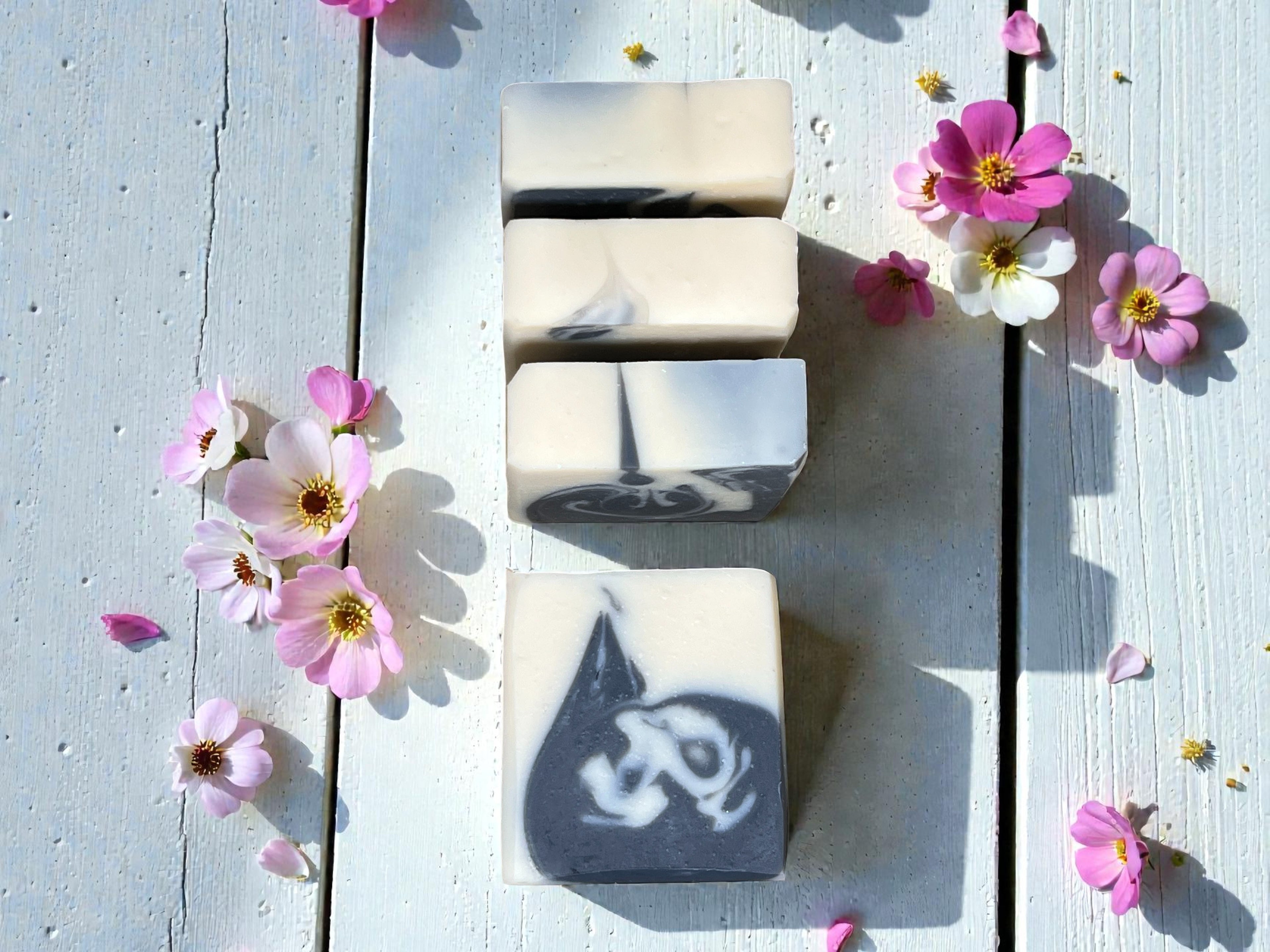 Charcoal Vegan Soap Loaf