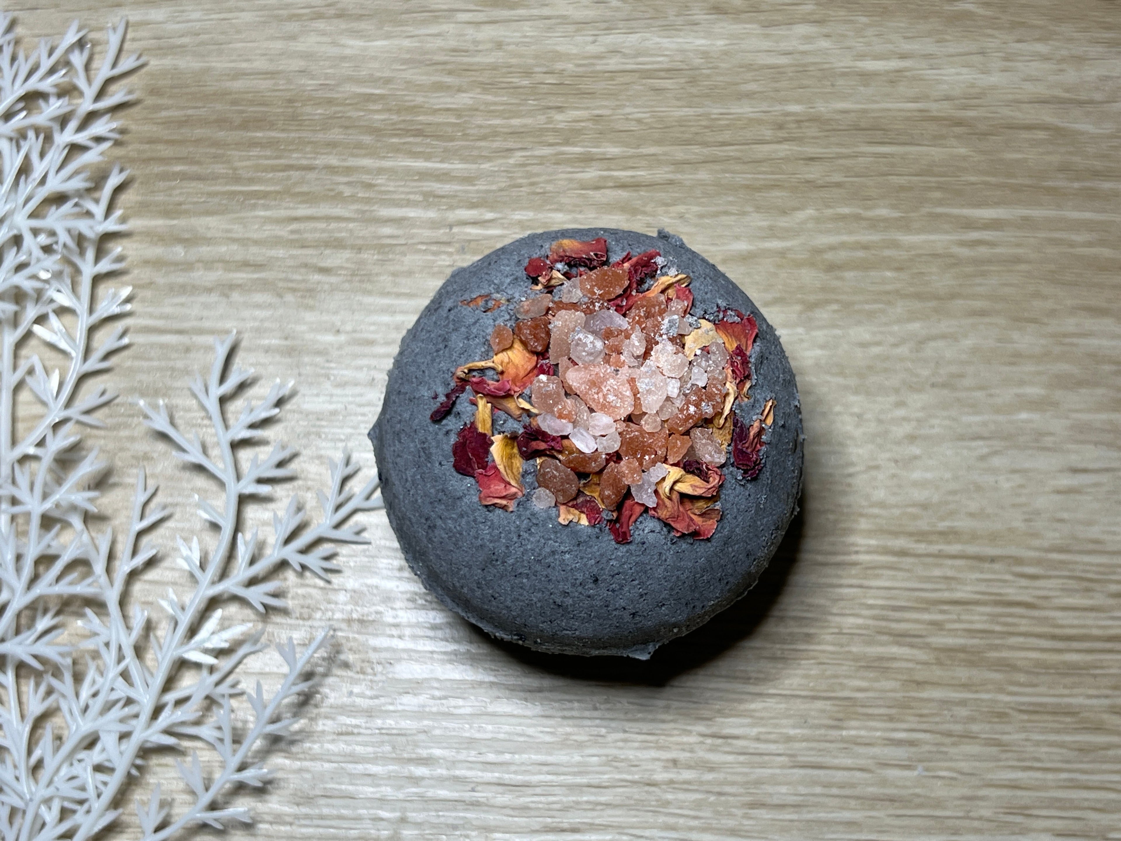 Charcoal & Dead Sea Salt Botanical Bath Bomb