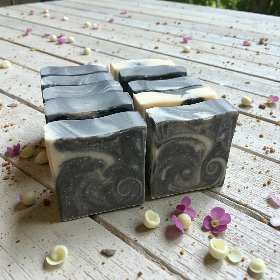 Charcoal Goats Milk Soap Loaf