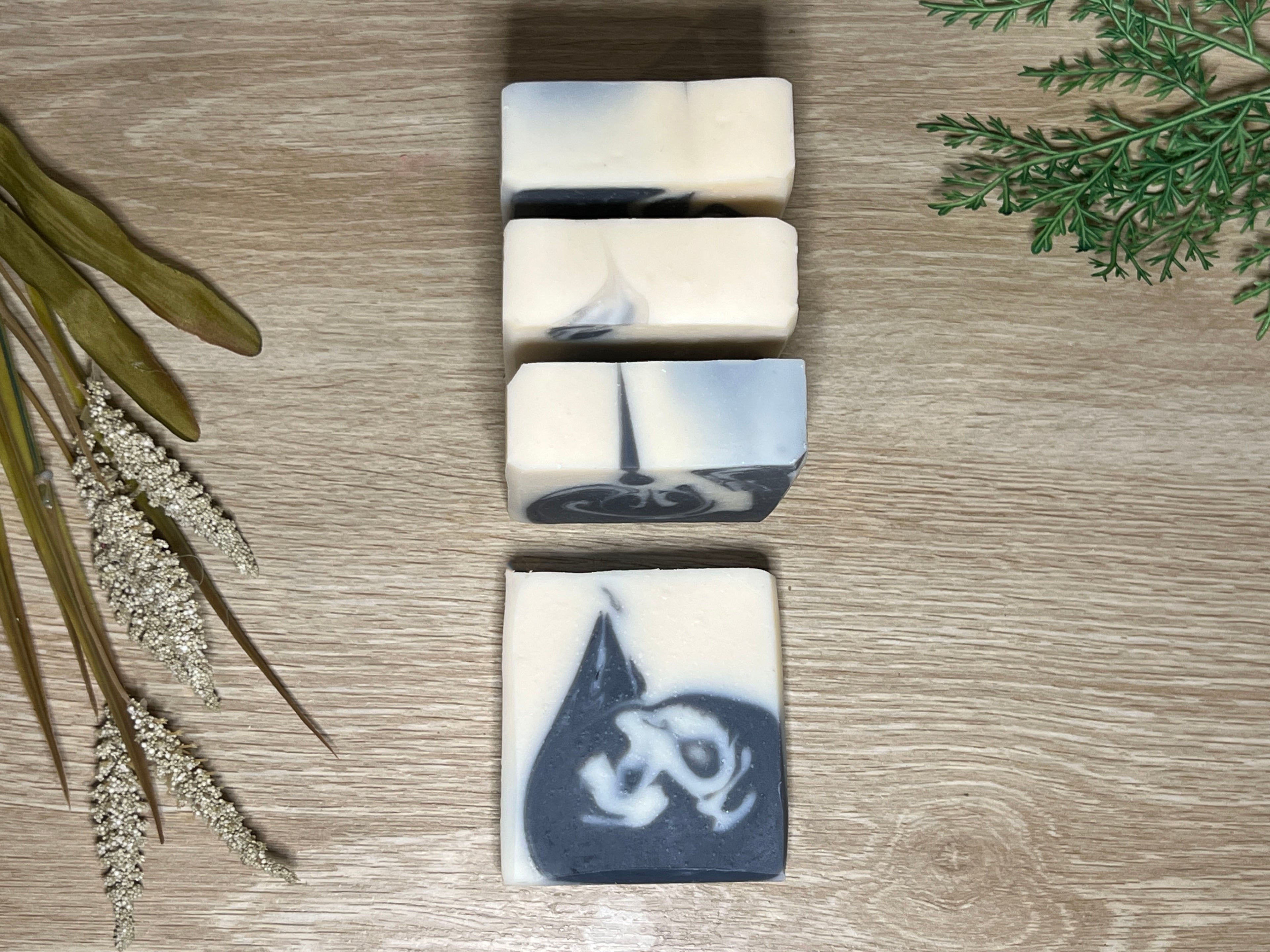 Charcoal Vegan Soap Loaf