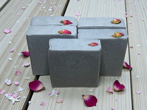 Charcoal Rose Soaps x10