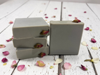 Charcoal Rose Vegan Soap Loaf
