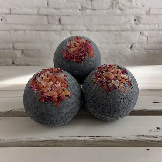 Charcoal & Dead Sea Salt Botanical Bath Bomb