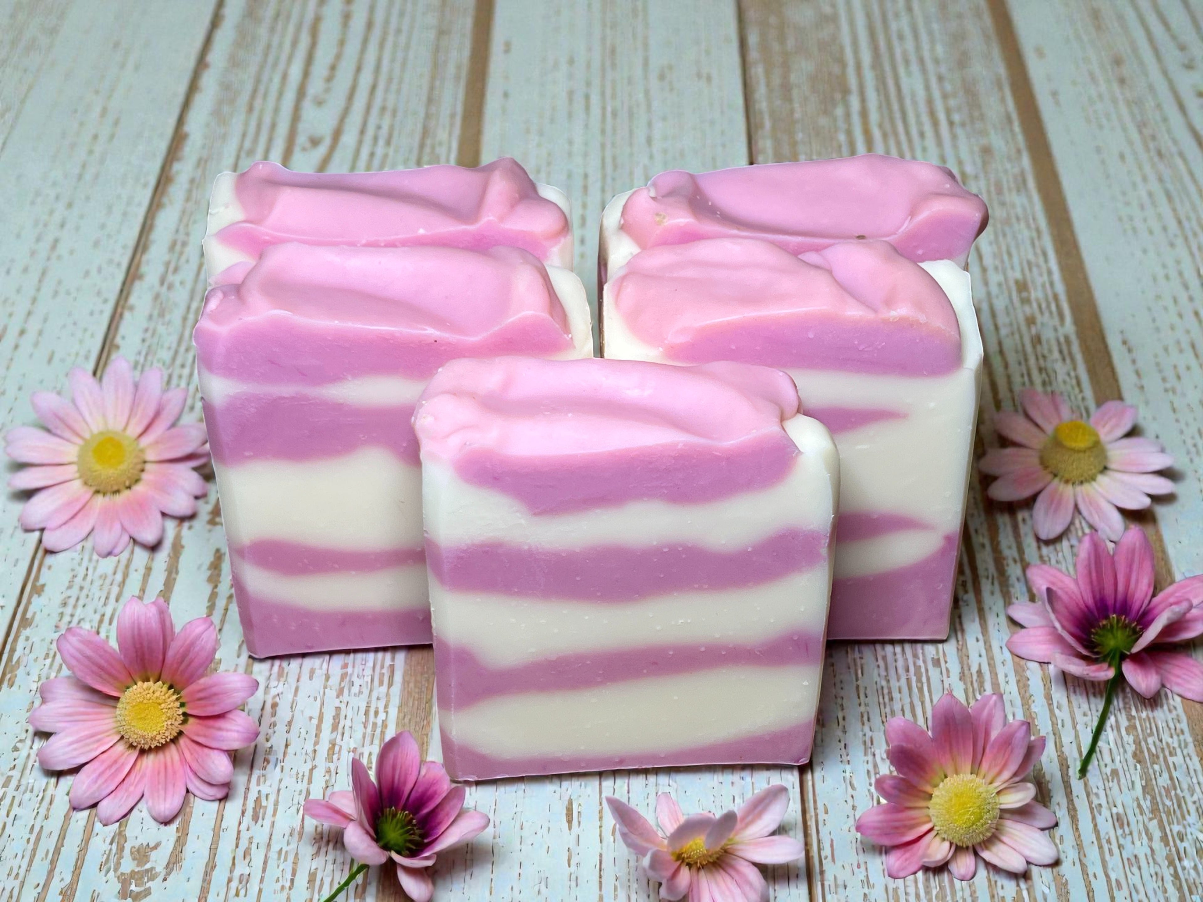 Cherry Blossom Vegan Soap Loaf