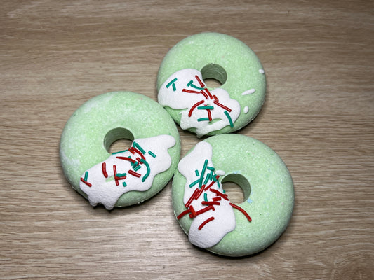 Christmas Cheer Donut Bath Bombs x10