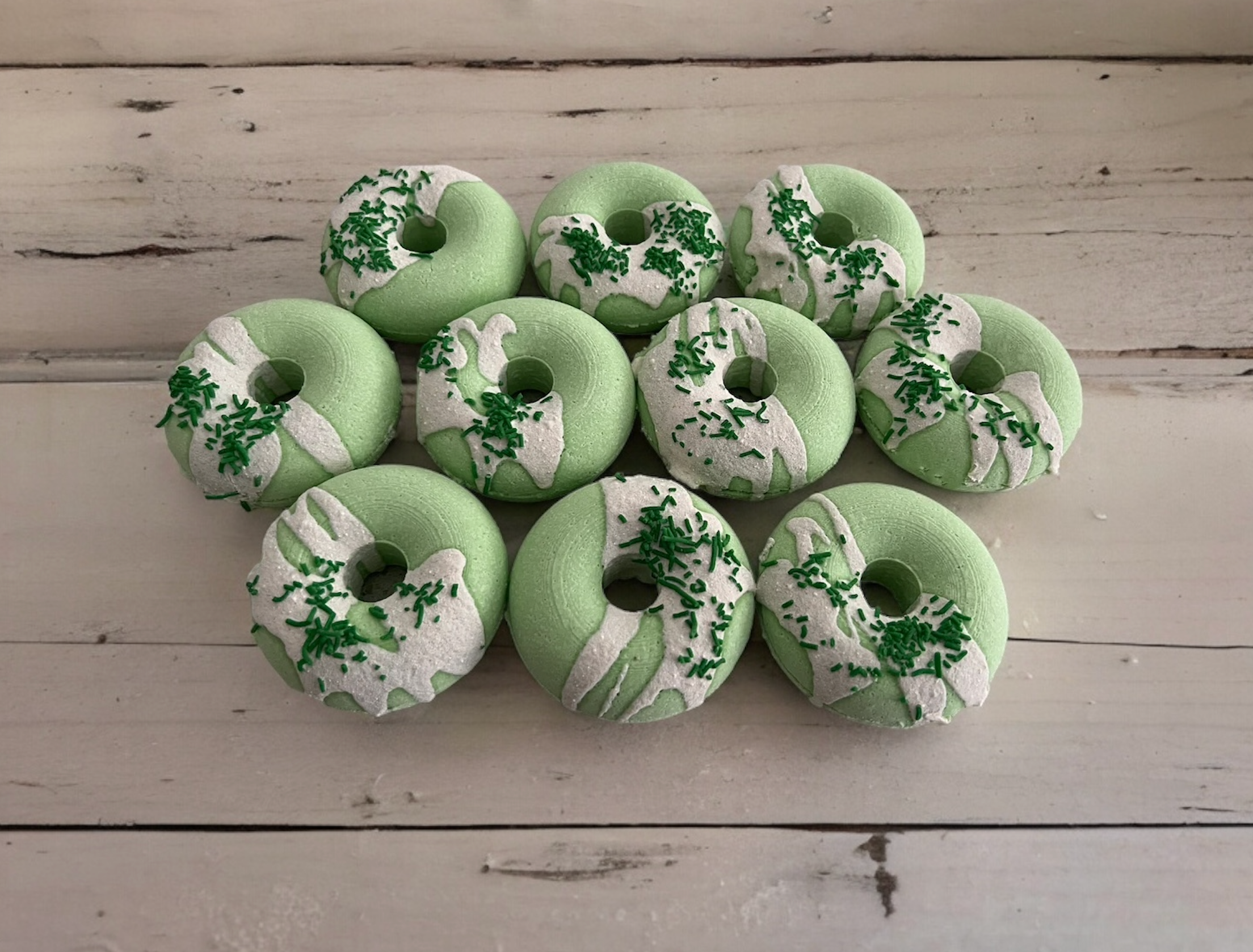 Citrus Blast Donut Bath Bombs x10
