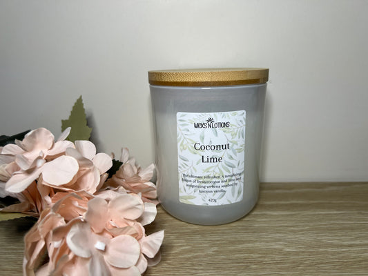 Coconut Lime Large Candle