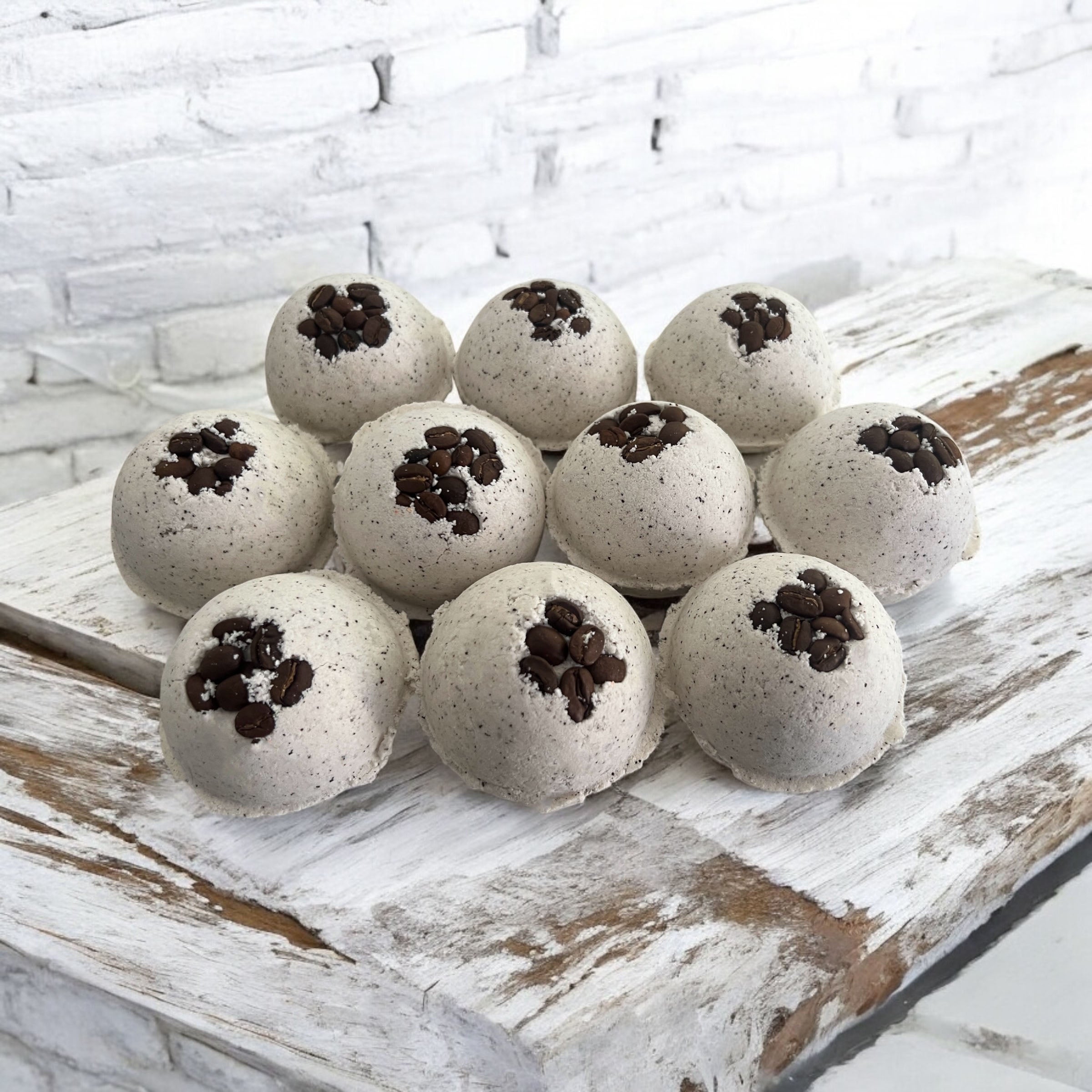 Coffee Infused Bath Bombs x10
