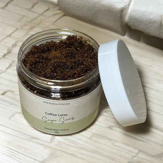 Coffee Latte Sugar Scrub